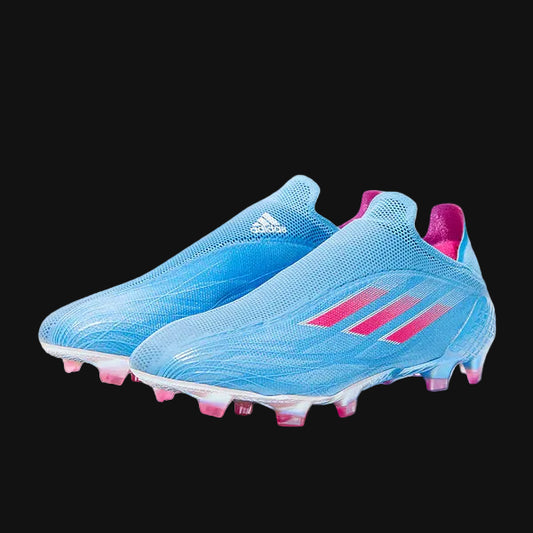 adidas X Speedflow+ Firm Ground Soccer Cleats in the Sky Rush