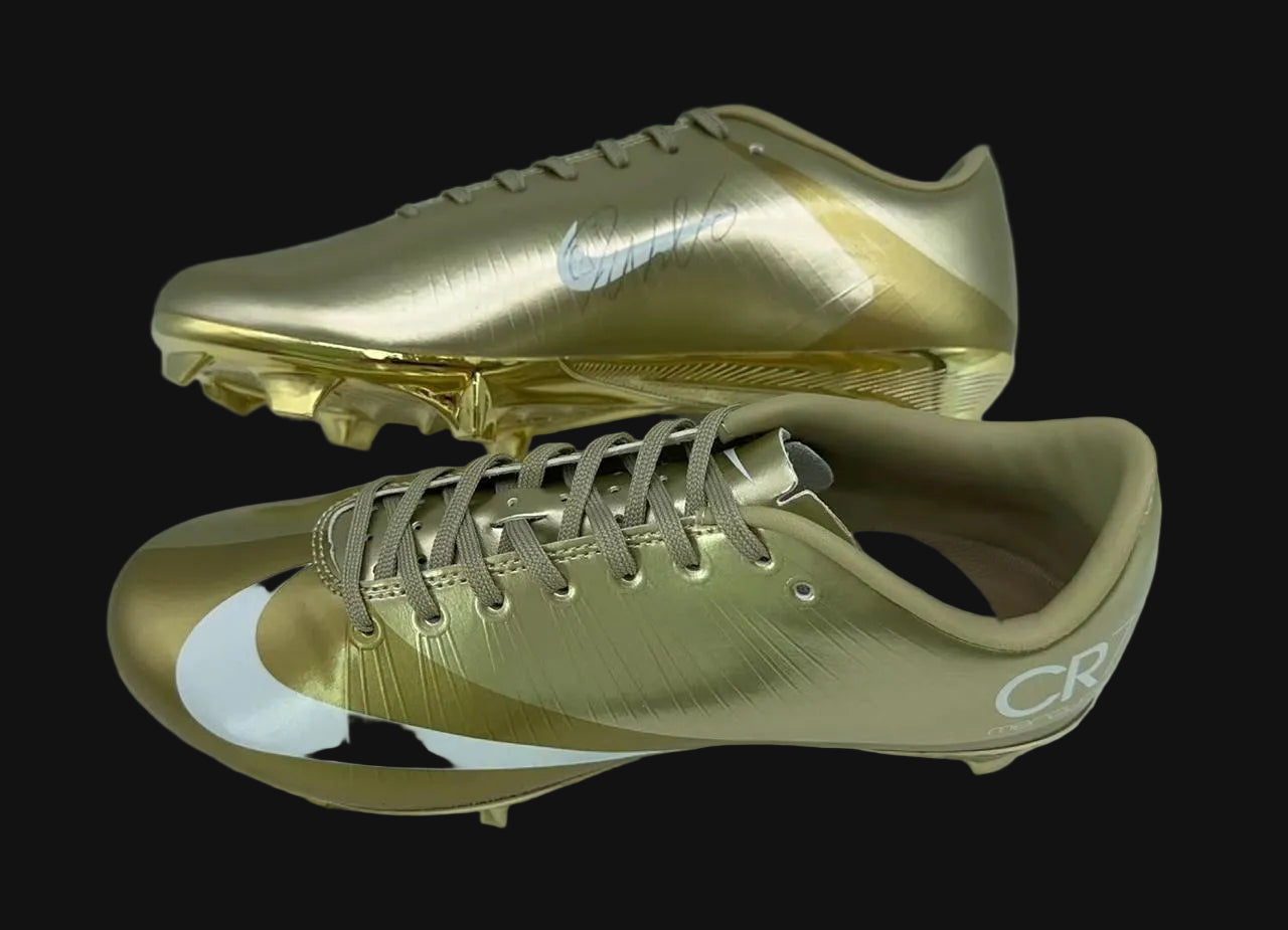 Nike Mercurial Vapor Superfly CR7 RGN - Metallic Gold/White LIMITED EDITION