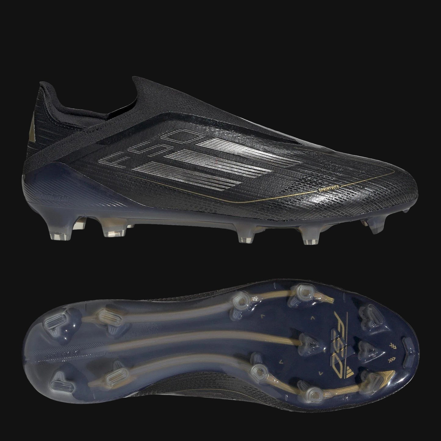 Adidas F50 Elite FG - Black LaceleesAdidas F50 Elite FG - Black Lacelees