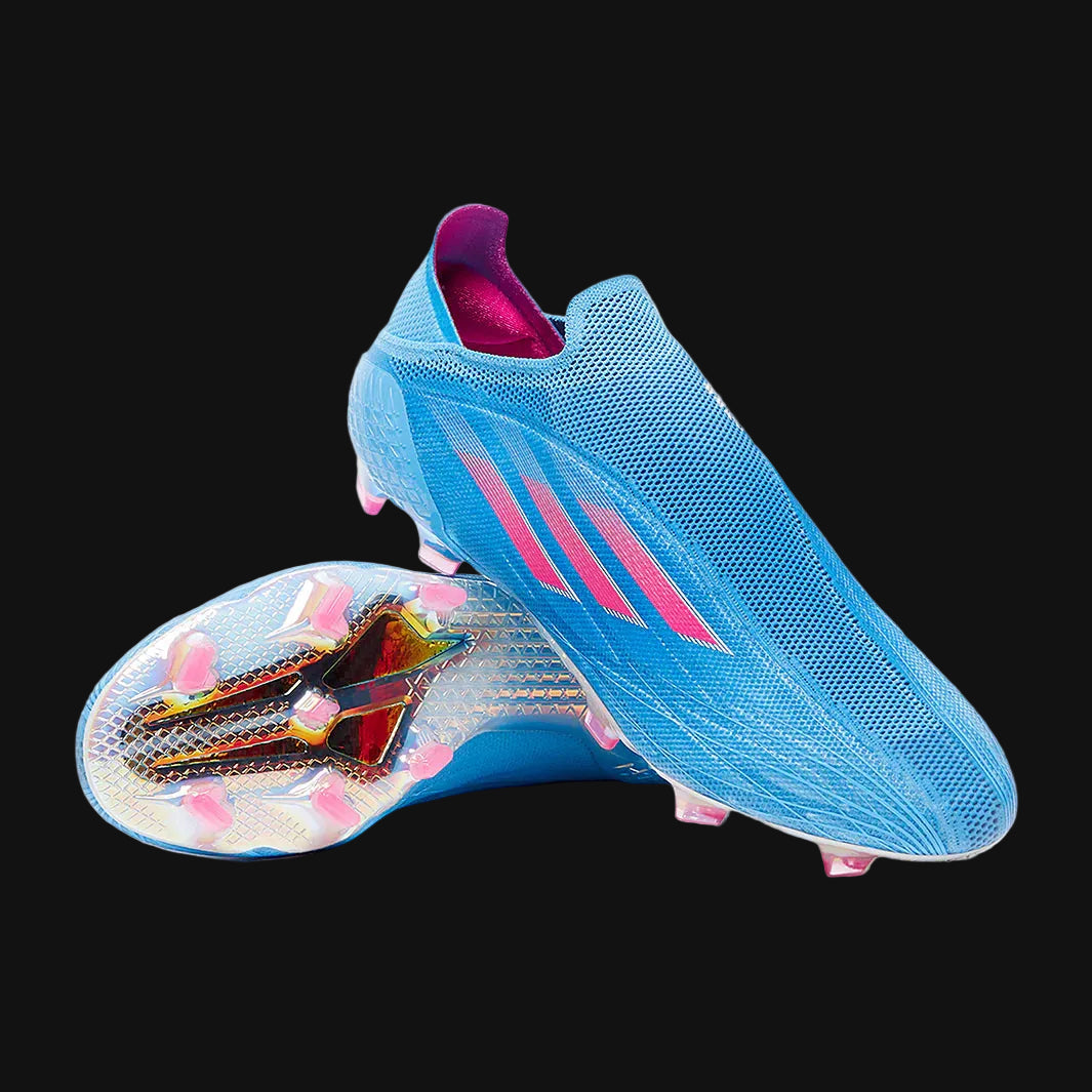 adidas X Speedflow+ Firm Ground Soccer Cleats in the Sky Rush