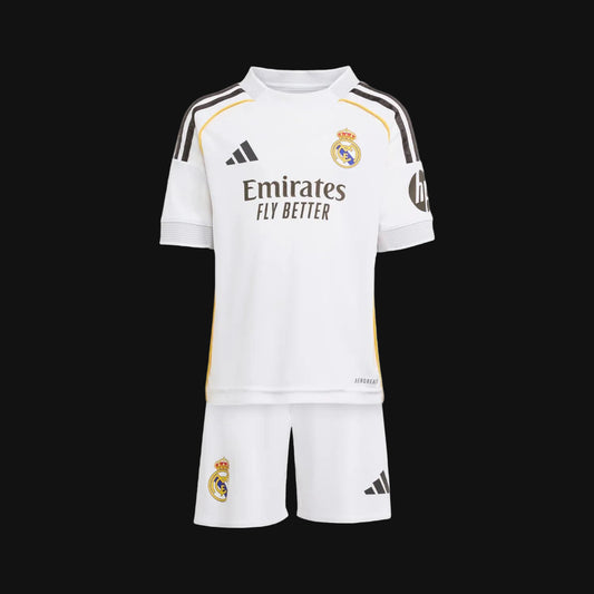 Adidas Real Madrid 2025/26 Home Jersey and shorts set