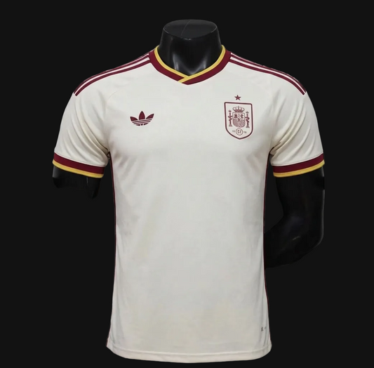 white adidas Spain 2026 Away Jersey