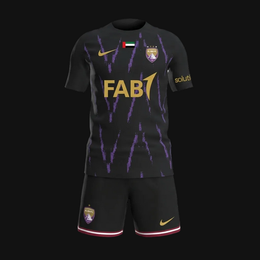 Nike Al Ain F.C. 2024/2025 away jersey and shorts set