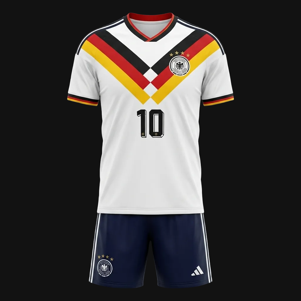 Germany Home Jersey Kit 2026/27 #10 Jamal Musiala