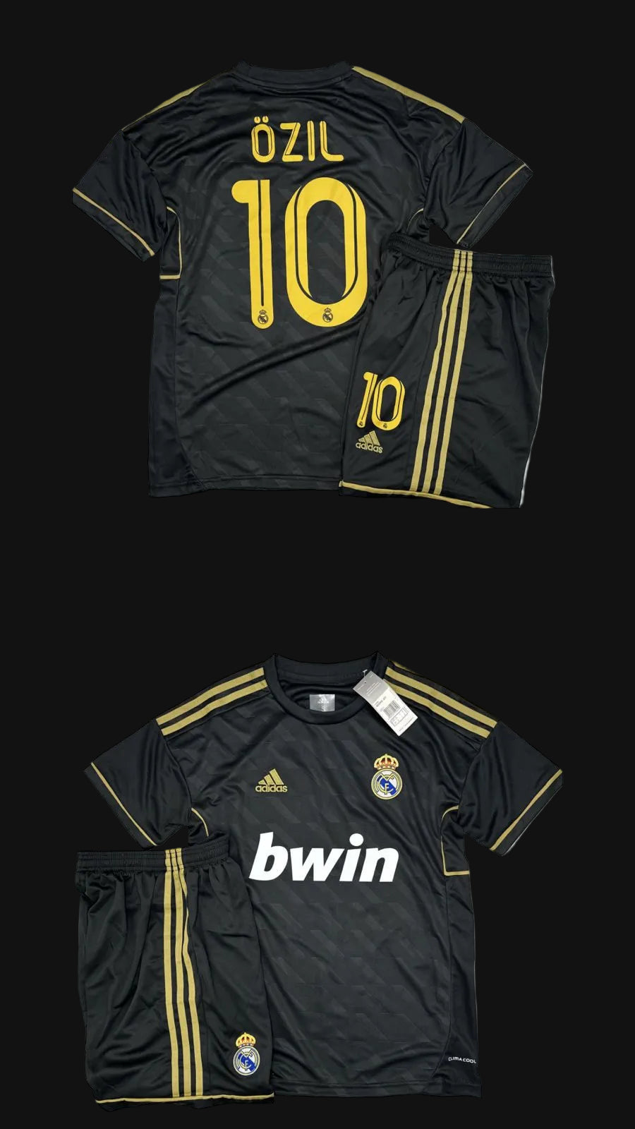 Real Madrid Away Jersey Kit 2011/12 #10 Özil