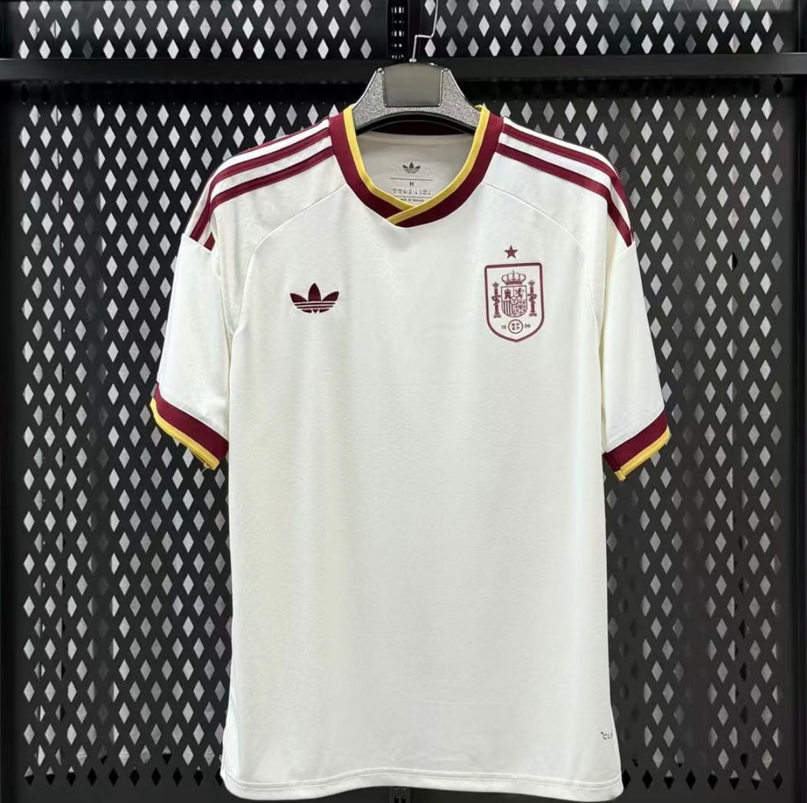 white adidas Spain 2026 Away Jersey