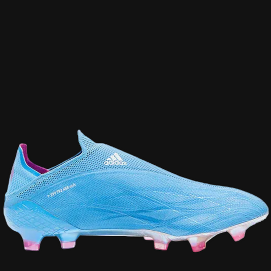 adidas X Speedflow+ Firm Ground Soccer Cleats in the Sky Rush
