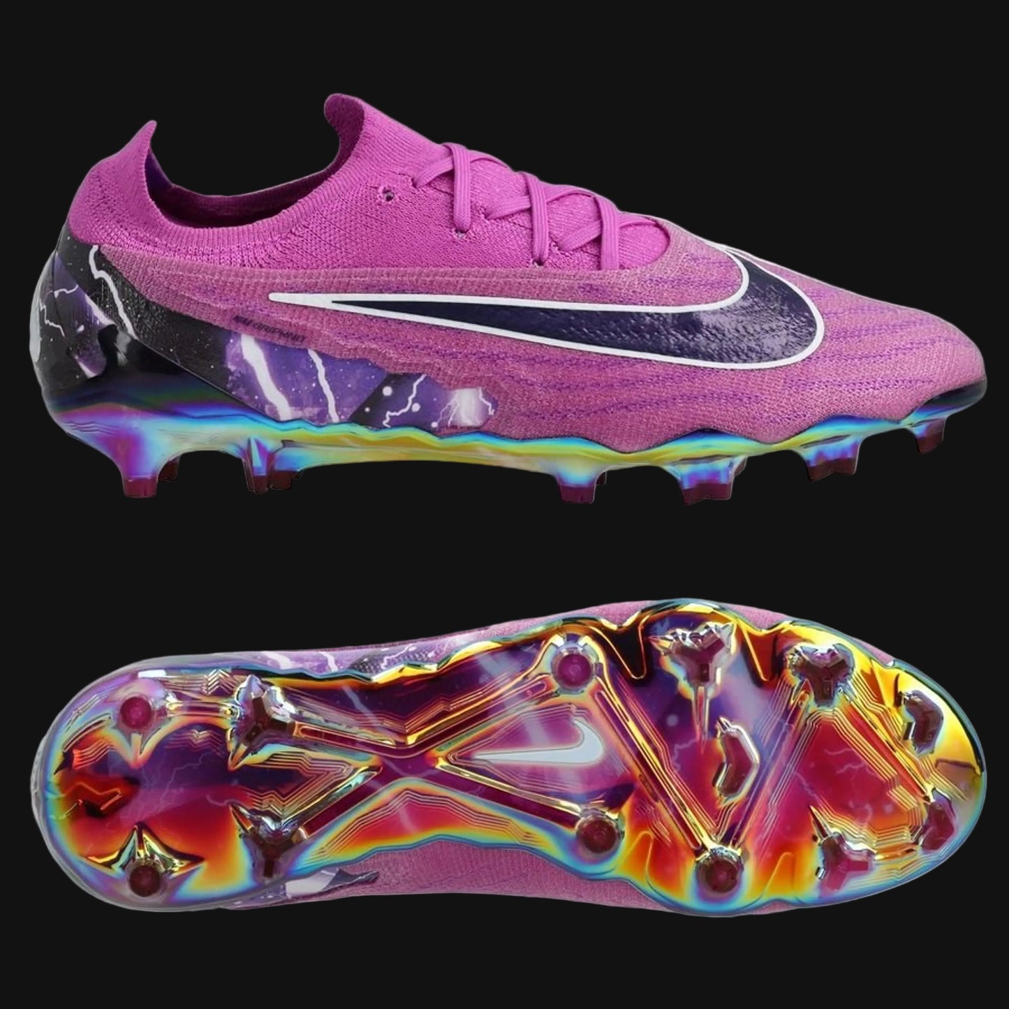 Nike Phantom GX Elite SE FG football boot in the "Thunder Pack" colorway