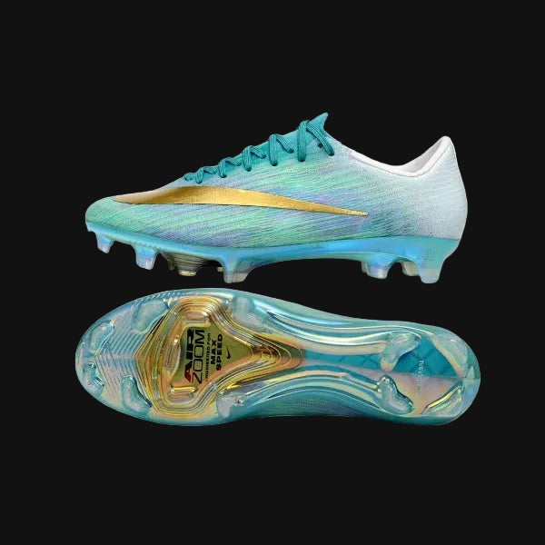 Nike Air Zoom Mercurial Superfly 11 Elite Light Blue and White Firm Ground FG Football Boot